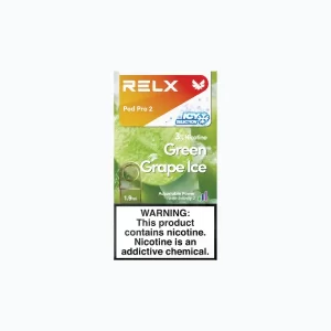 RELX Infinity2 Pod-Green Grape Ice disposable vape - Aus Vape King