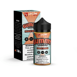 Shijin Gummy Series Peach Rings 100ml Vape Juice disposable vape - Aus Vape King
