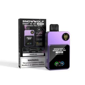 SnowWolf Smart HD 15K Disposable Vape (5%, 15000 Puffs) disposable vape - Aus Vape King