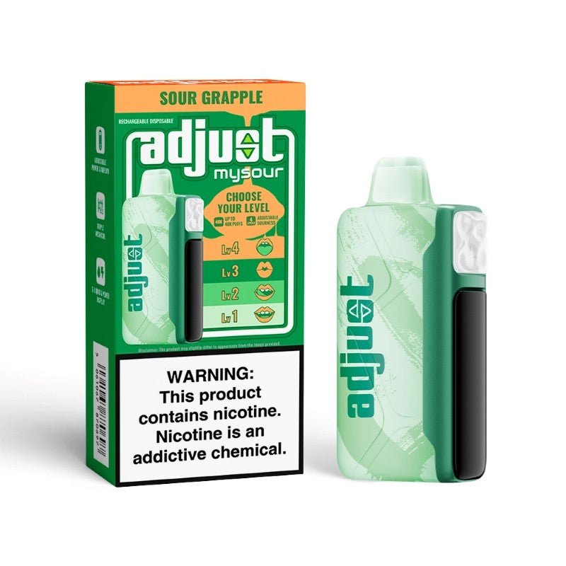 Adjust MySour 40K Disposable Vape (5%, 40000 Puffs) | Vape King Australia Adjust MySour 40K Disposable Vape (5%, 40000 Puffs) - Image 4