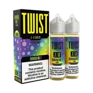 Rainbow No.1 2x 60ml (120ml) Vape Juice – Twist E-Liquids disposable vape - Aus Vape King