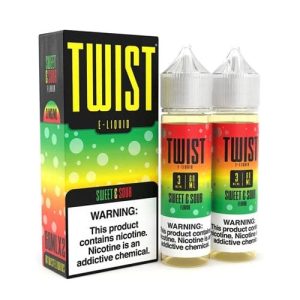 Shop | Vape King Australia Sweet & Sour 2x 60ml (120ml) Vape Juice – Twist E-Liquids disposable vape - Aus Vape King