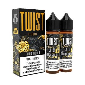 Tobacco Gold No.1 2x 60ml (120ml) Vape Juice – Twist E-Liquids disposable vape - Aus Vape King