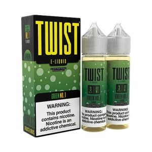 Twist E-Liquid Green No. 1 (Previously Honeydew Melon Chew) 120ml Vape Juice disposable vape - Aus Vape King