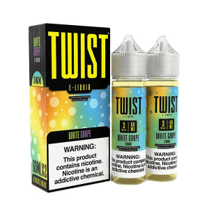 White Grape 2x 60ml (120ml) Vape Juice – Twist E-Liquids disposable vape - Aus Vape King