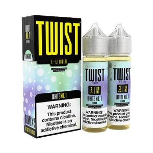 White No.1 2x 60ml (120ml) Vape Juice – Twist E-Liquids disposable vape - Aus Vape King