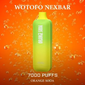 WOTOFO NEXBAR ORANGE SODA – 7,000 PUFFS – AusVape Direct disposable vape - Aus Vape King