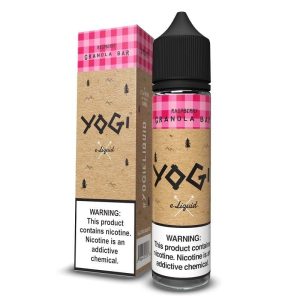 Yogi Raspberry Granola Vape Juice 60ml disposable vape - Aus Vape King
