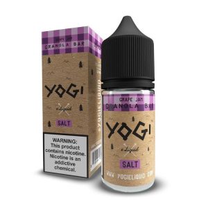 Yogi Salts Grape Jam Granola Nic Salt Vape Juice 30ml disposable vape - Aus Vape King